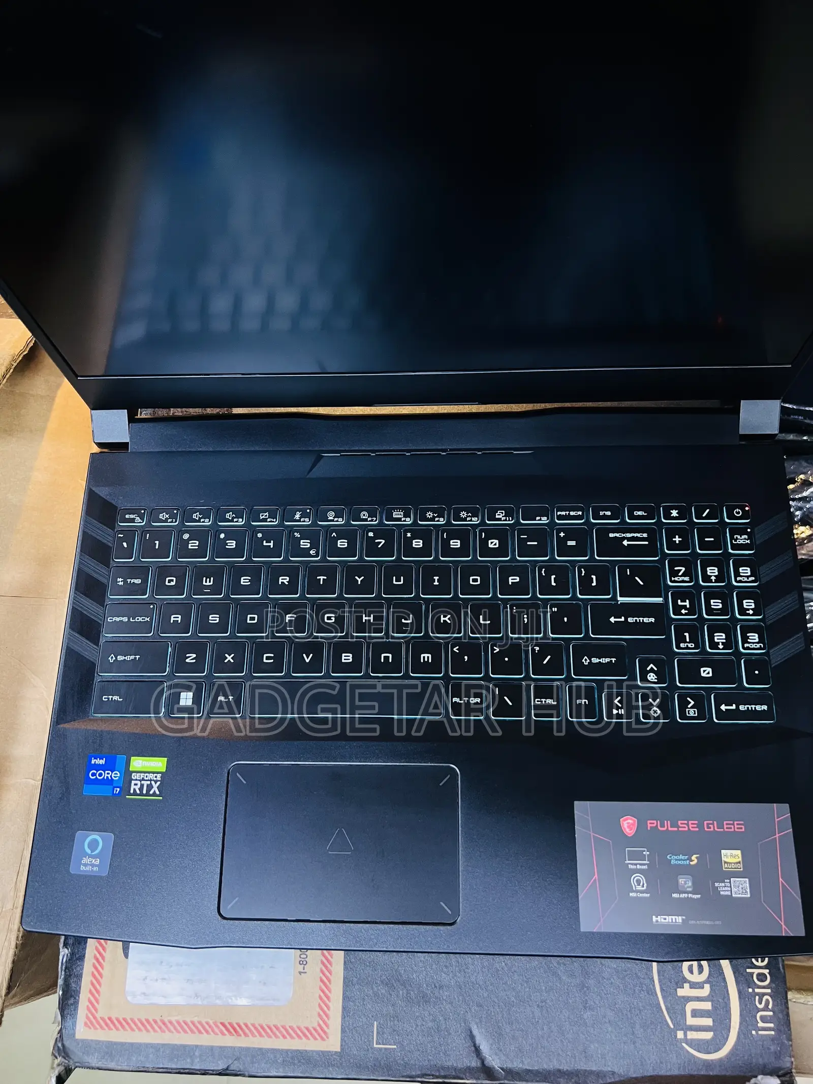 Laptop MSI Pulse GL66 16GB Intel Core i7 SSD 512GB