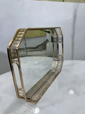 The Gilded Octagon Tray