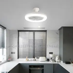 Smart Remote Control Led Fan Light E27
