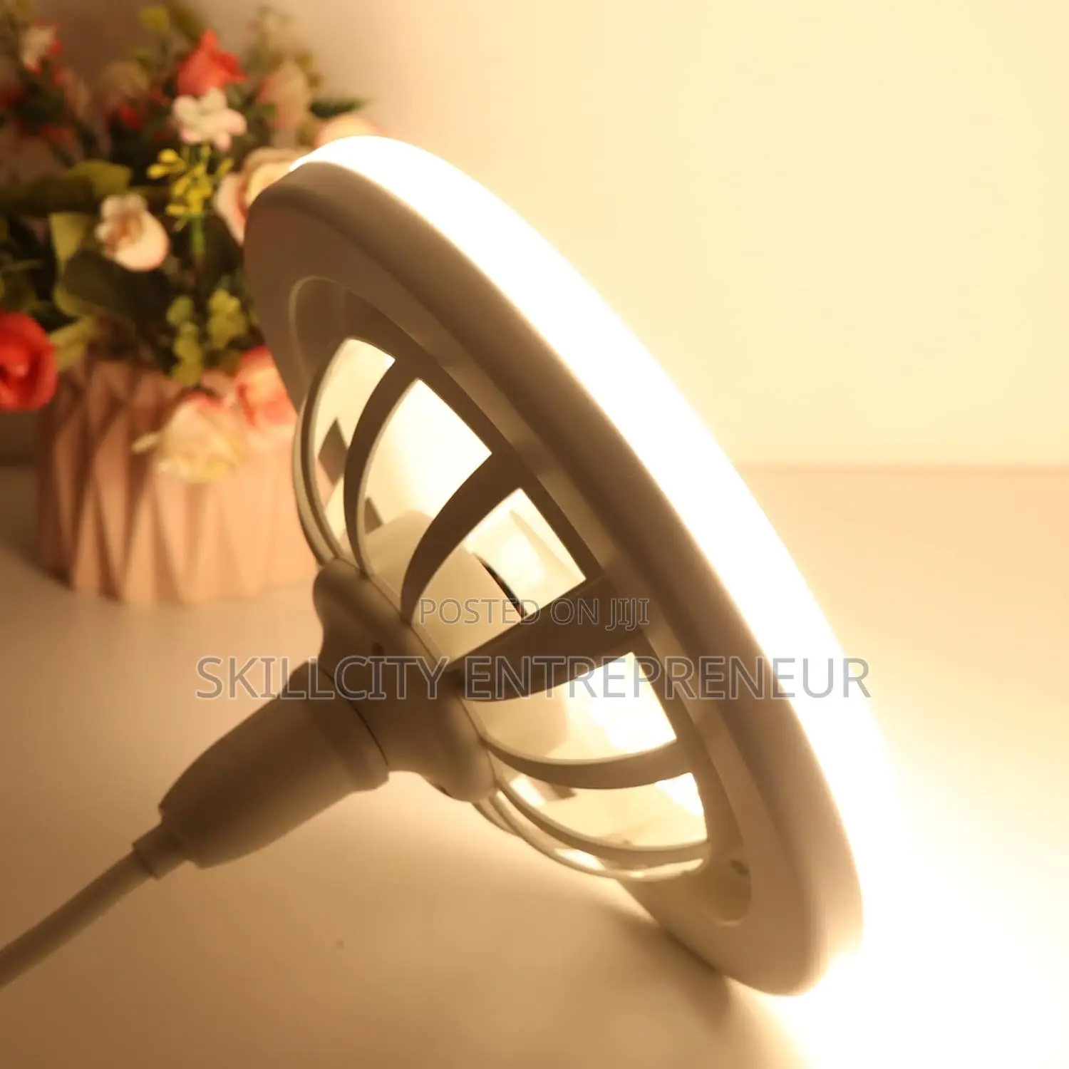Smart Remote Control Led Fan Light E27