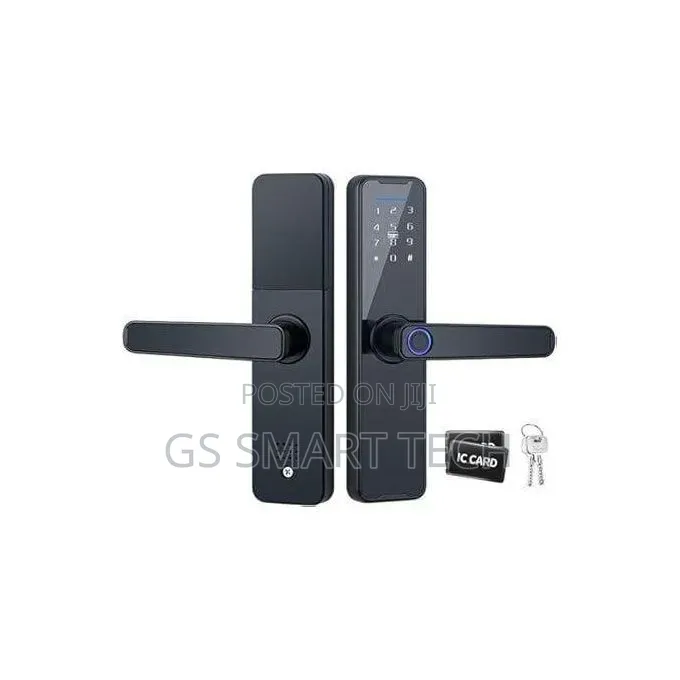 Intelligent Smart Door Lock With Biometric, Passcode, Card, Tuya App