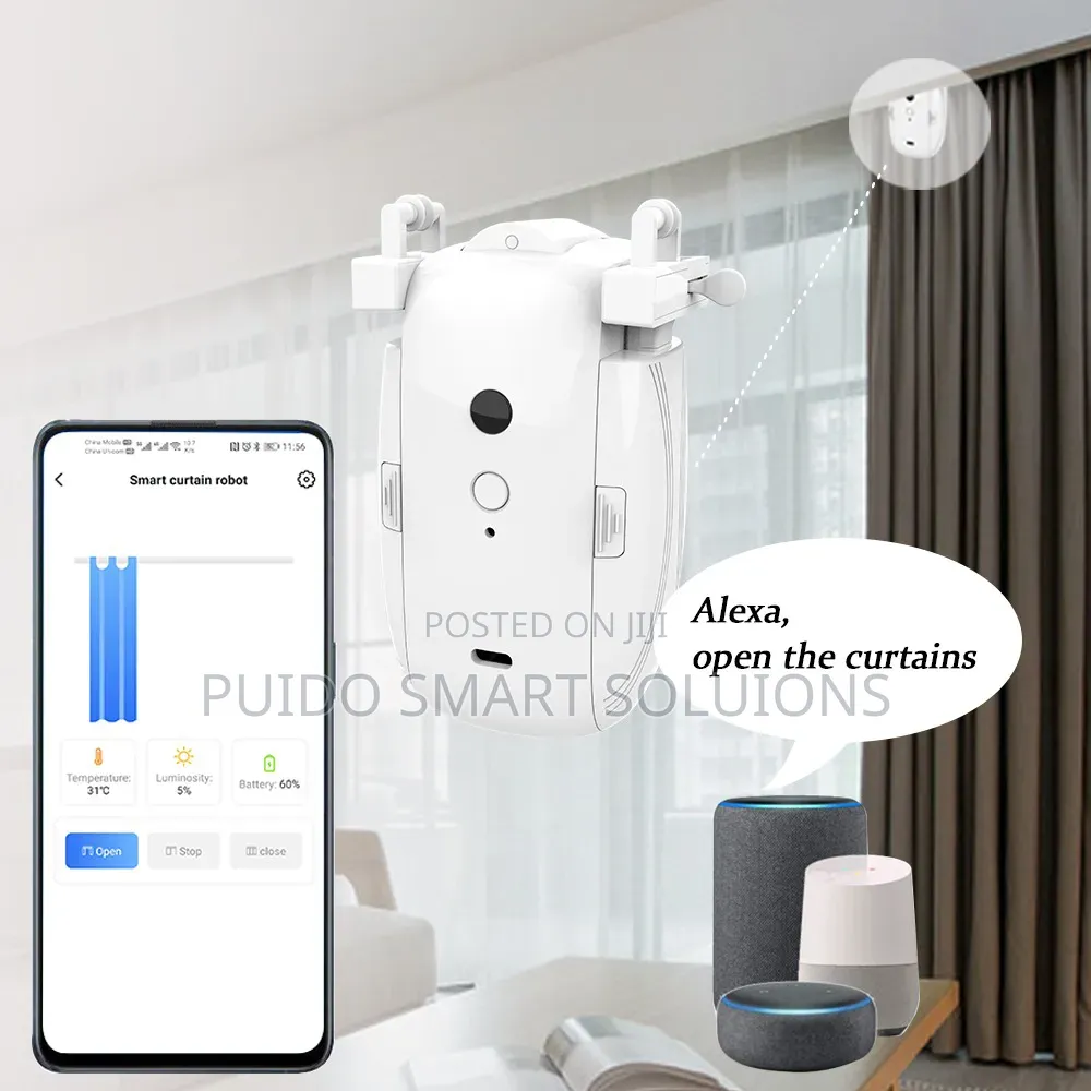 Wifi Smart Curtain Robot (Single Opening)