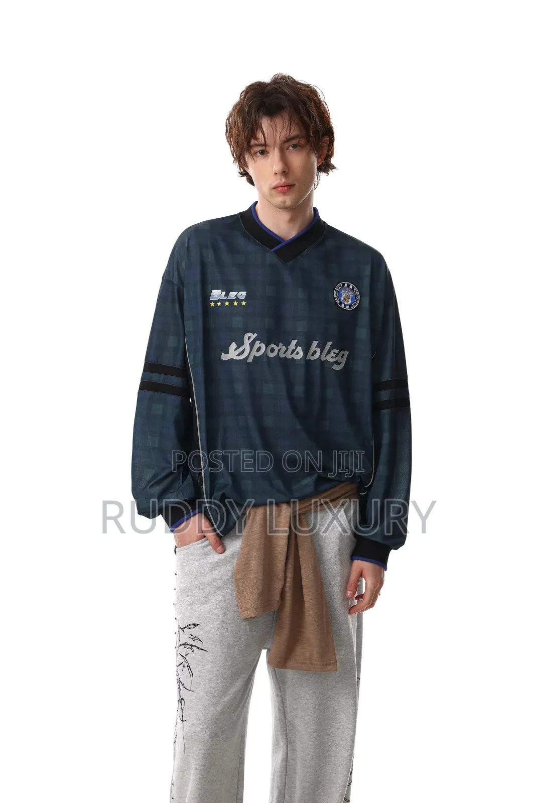 Heritage Grid Longsleeve Jersey