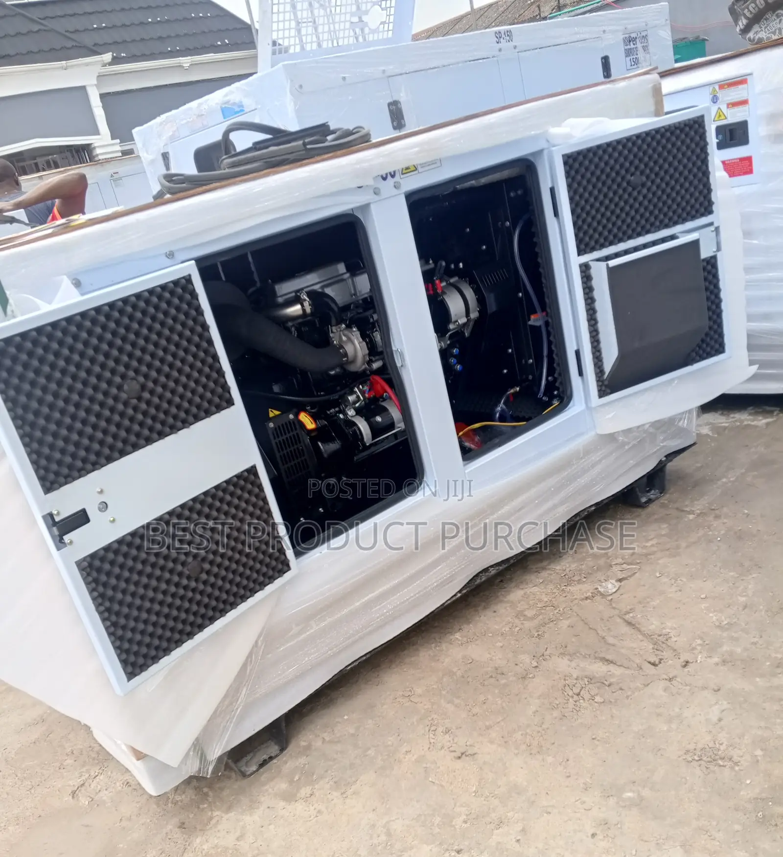 Data Center Ready: Perkins 50kva Soundproof Generator
