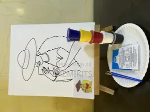 Signature Set (Predrawn Canvas With Easel) Paint Kit