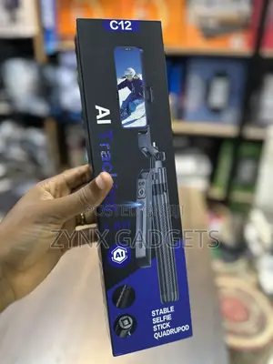 C12 Ai Tracking Tripod With Auto Face Tracking