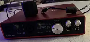 Focusrite Scarlett 6i6 Soundcard With Adapter