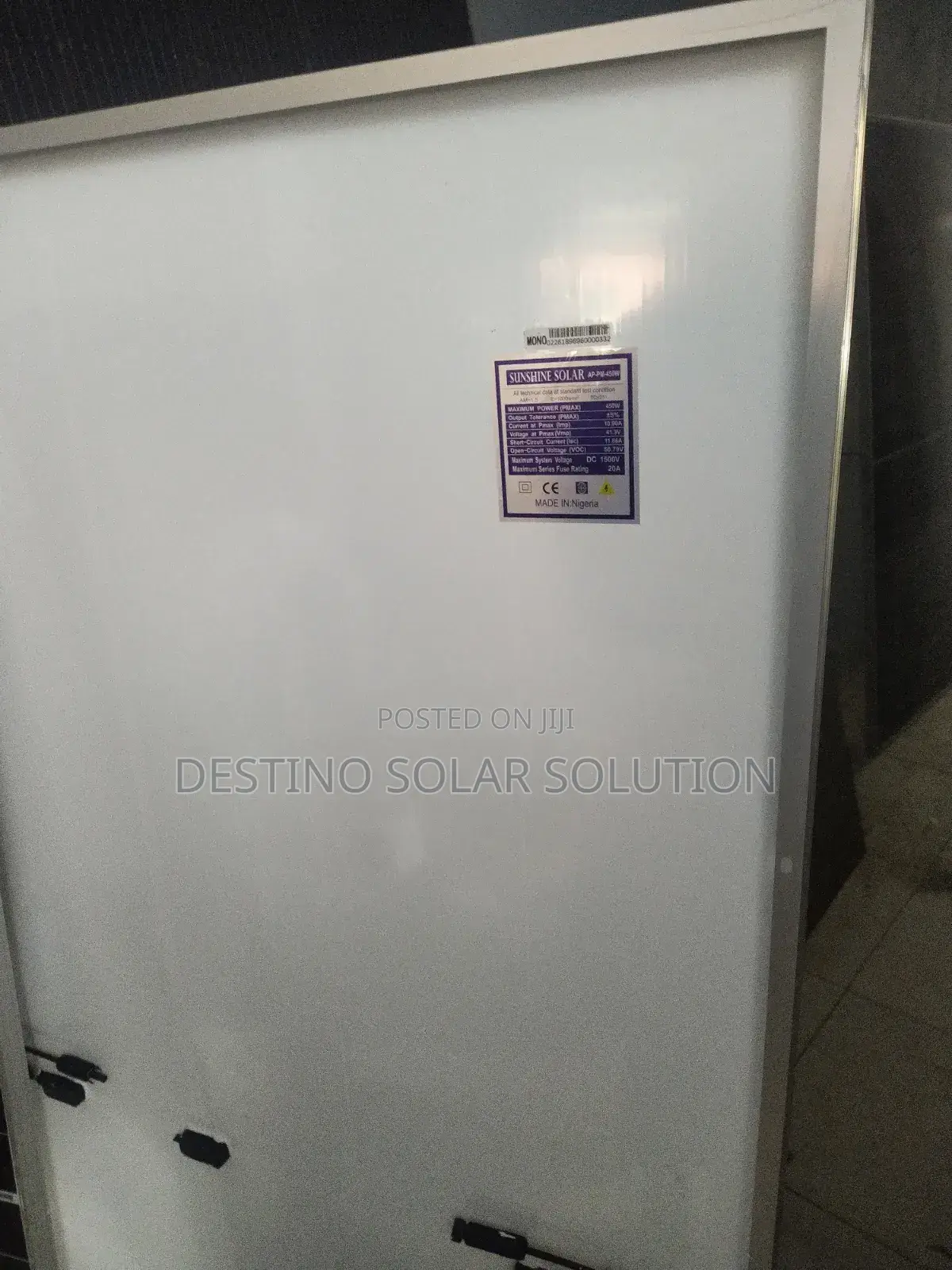 Sunshine Solar Panels 450wh