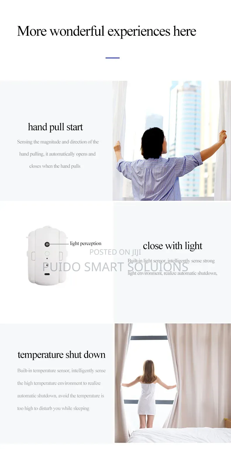 Wifi Smart Curtain Robot (Double Opening)