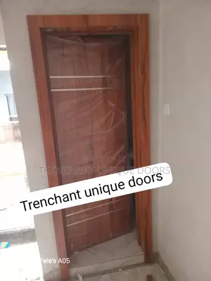HDF Door With Aluminuim Crome