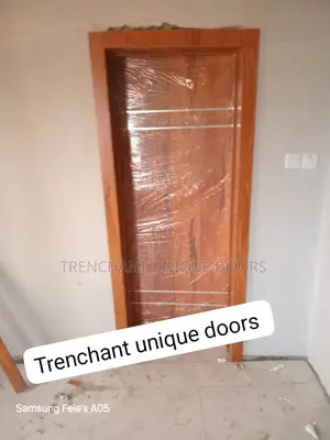 HDF Door With Aluminuim Crome