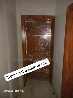 HDF Door With Aluminuim Crome