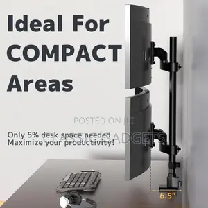 Articulating Fpm80 Dual Ultra Wide Monitor Arm for 27-57”