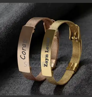 Belt Engraved Bracelet