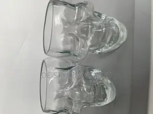 Vintage Tiki Glass Cup Set