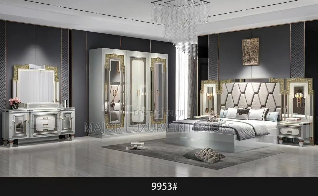 High Quality Bed and Bedframe Complete Set