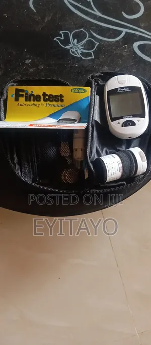 Fine Text Blood Sugar Machine