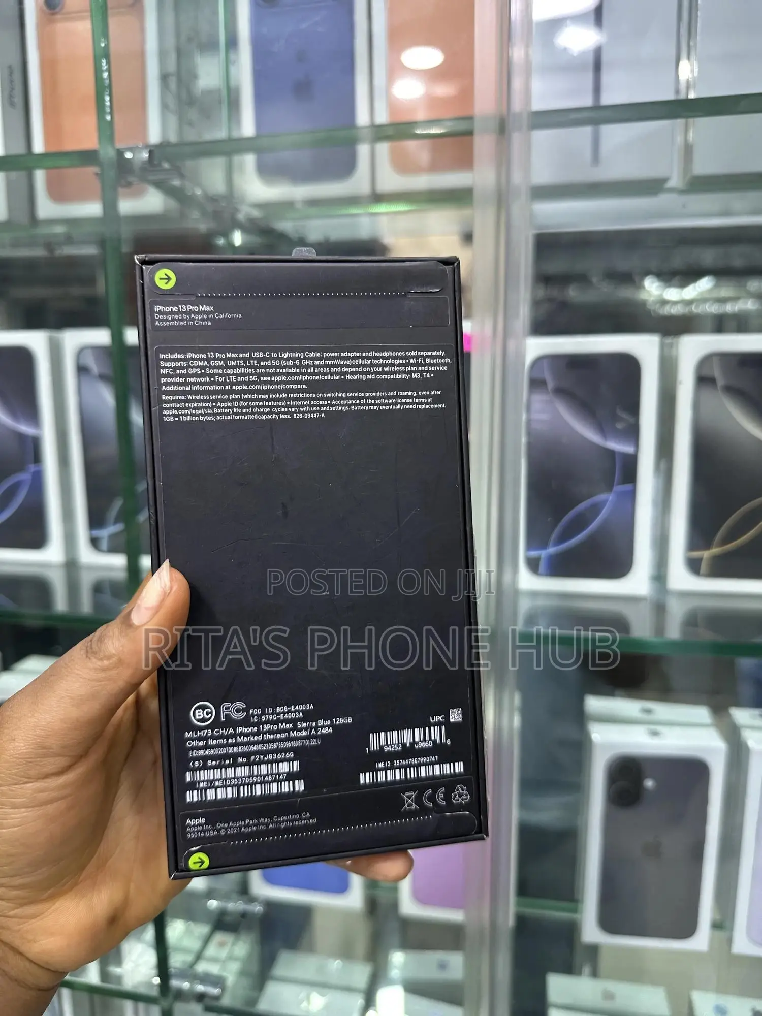New Apple iPhone 13 Pro Max 128 GB Blue