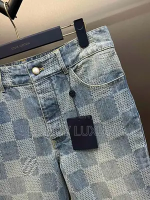 Quality Louis Vuitton Damier 3d Bootcut Jeans