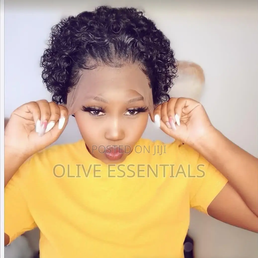 Frontal Curly Pixie Frontal Wig