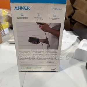 Anker 20,000 Mah 15w 2-Port Portable Charger Battery Power Bank - Used