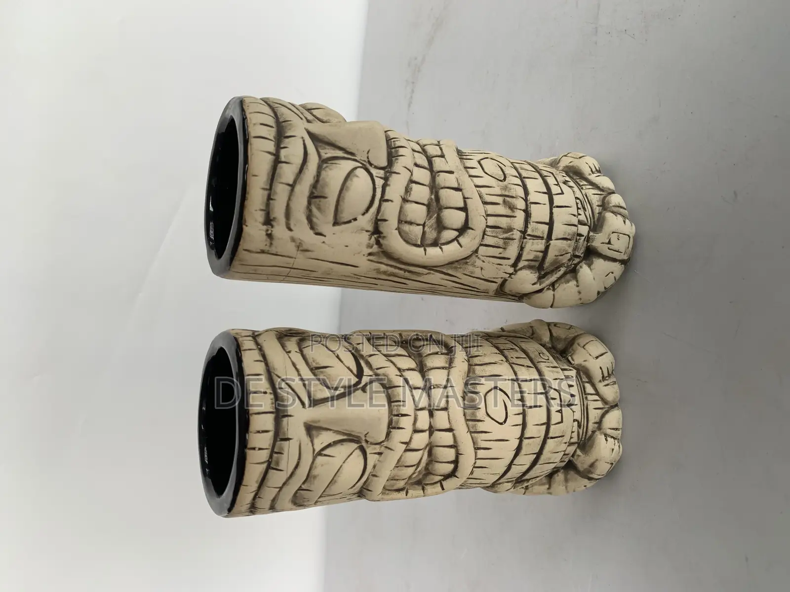 Ceramic Tiki Mug Set