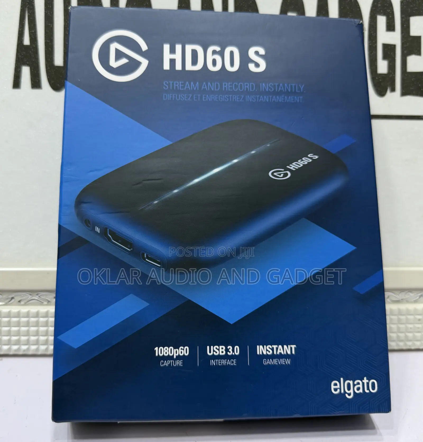 Elgato Hd60 S Streaming Capture Card (Open Box)