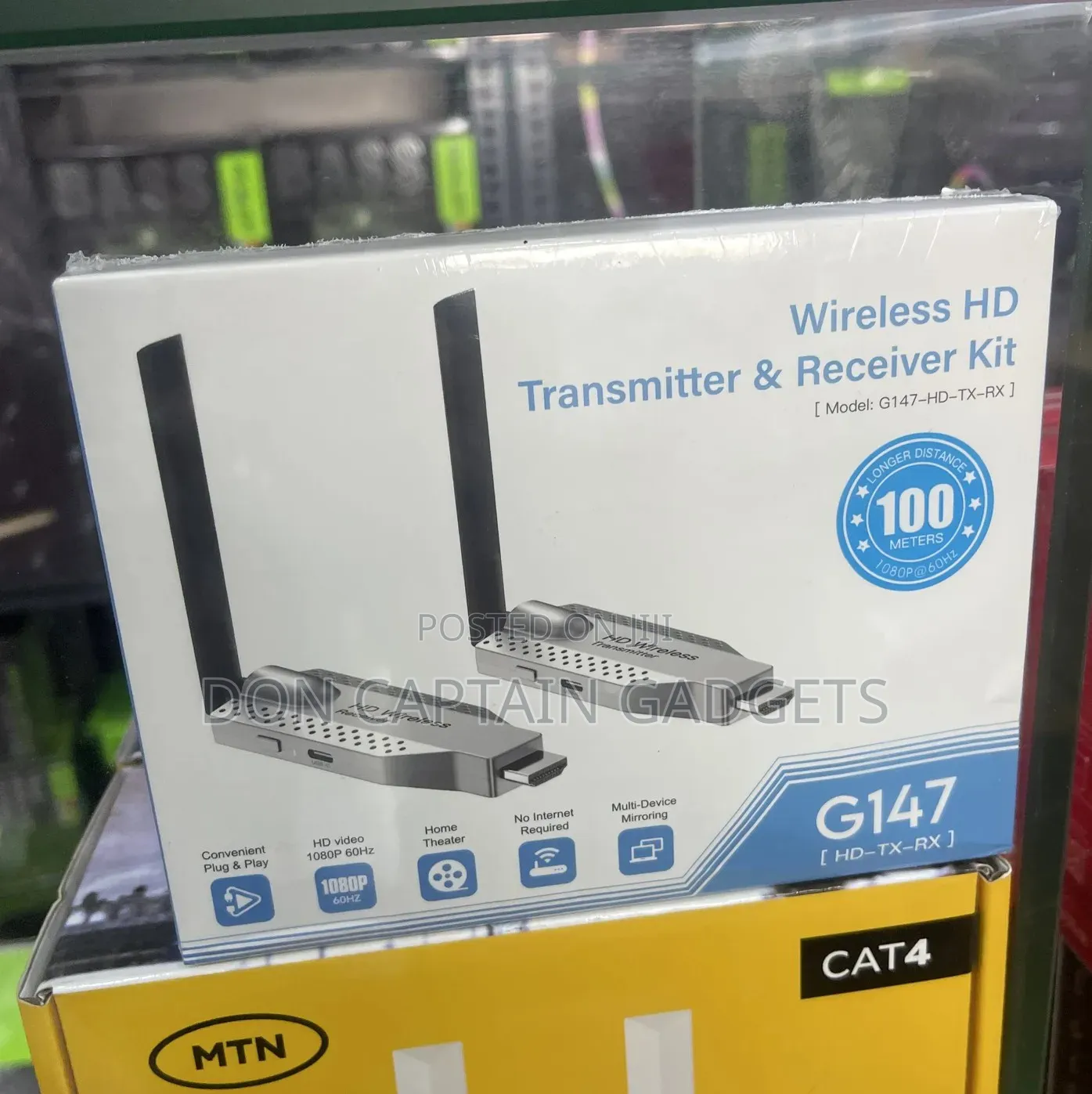 G147 Color G147 Wireless Hdmi Transmitter Receiver Kit 100m Range ( Hd-Tx-Rx ...