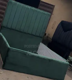 Well Padded 6/4 Bedframe Available for Immediate Pickup
