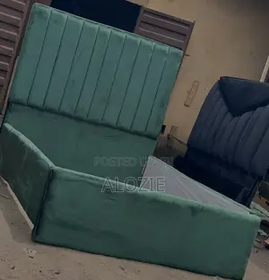 Well Padded 6/4 Bedframe Available for Immediate Pickup