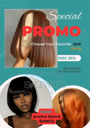 Body Wave, Straight, Curly Bob Wigs