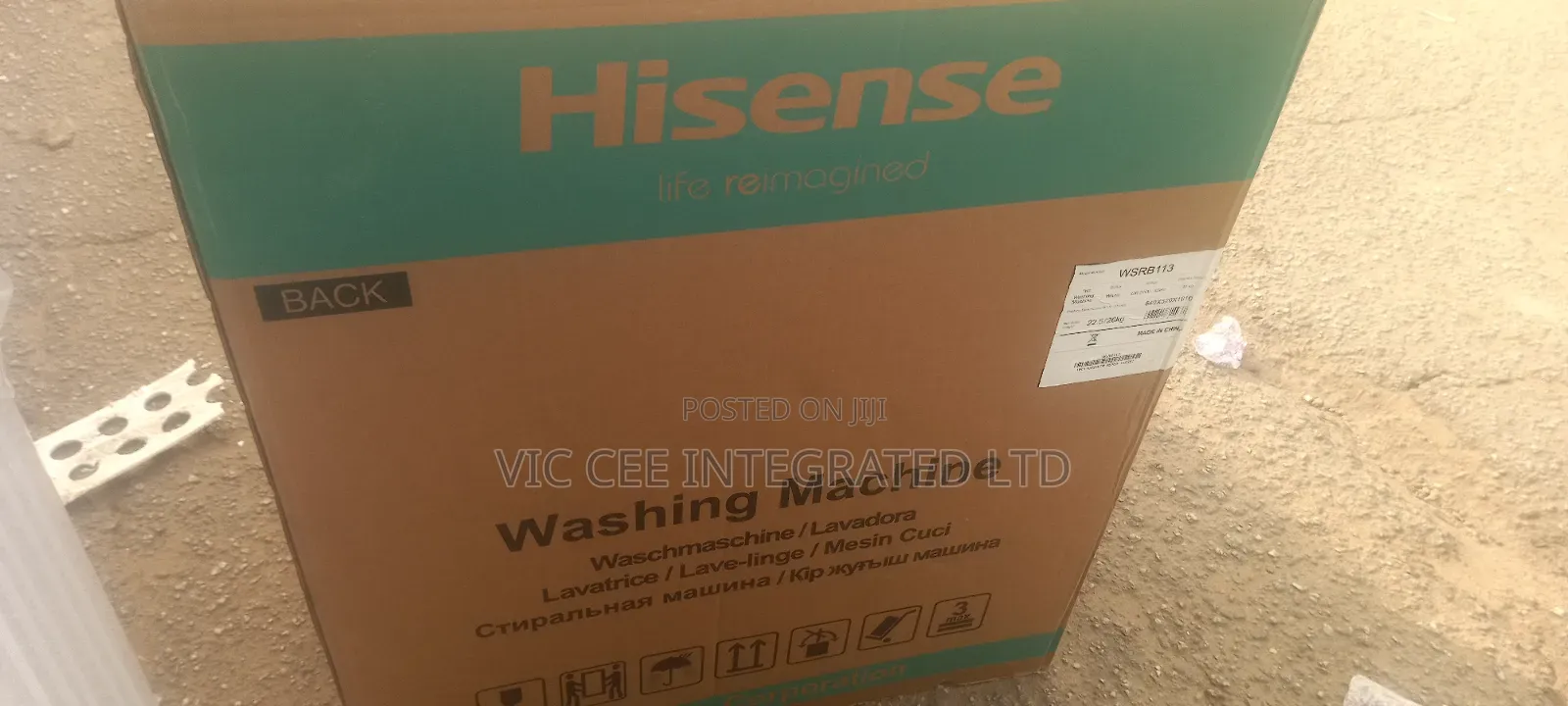 Hisense Washing Machine 11kg