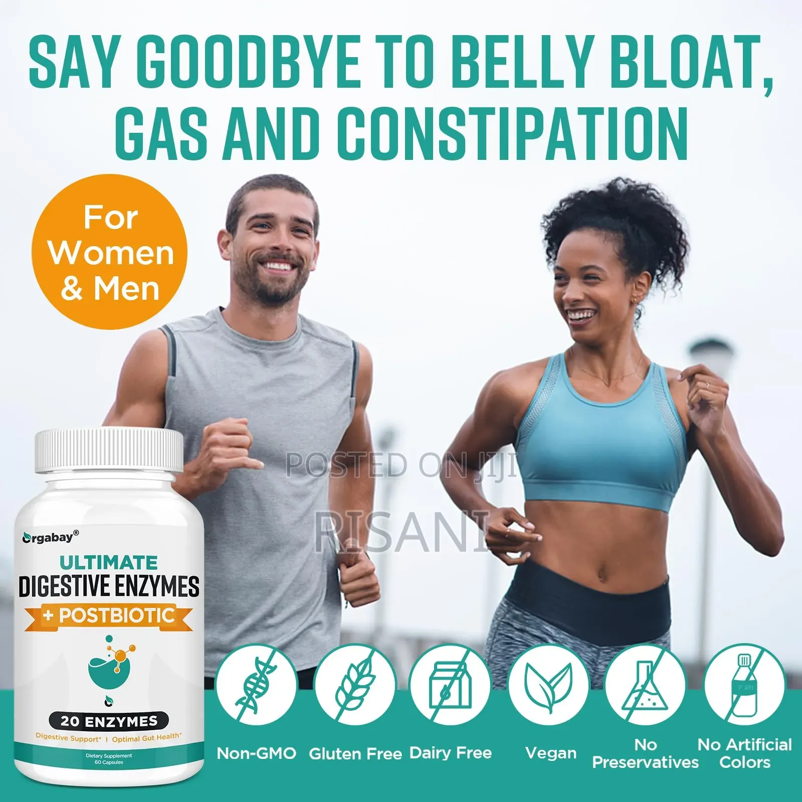 Ultimate Digestive Enzymes+Probiotics 20 Enzymes