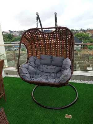 Brown 2in1 Swing Chair