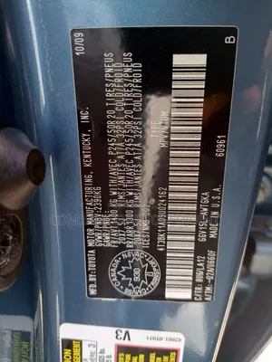 Toyota Venza V6 2011 Blue