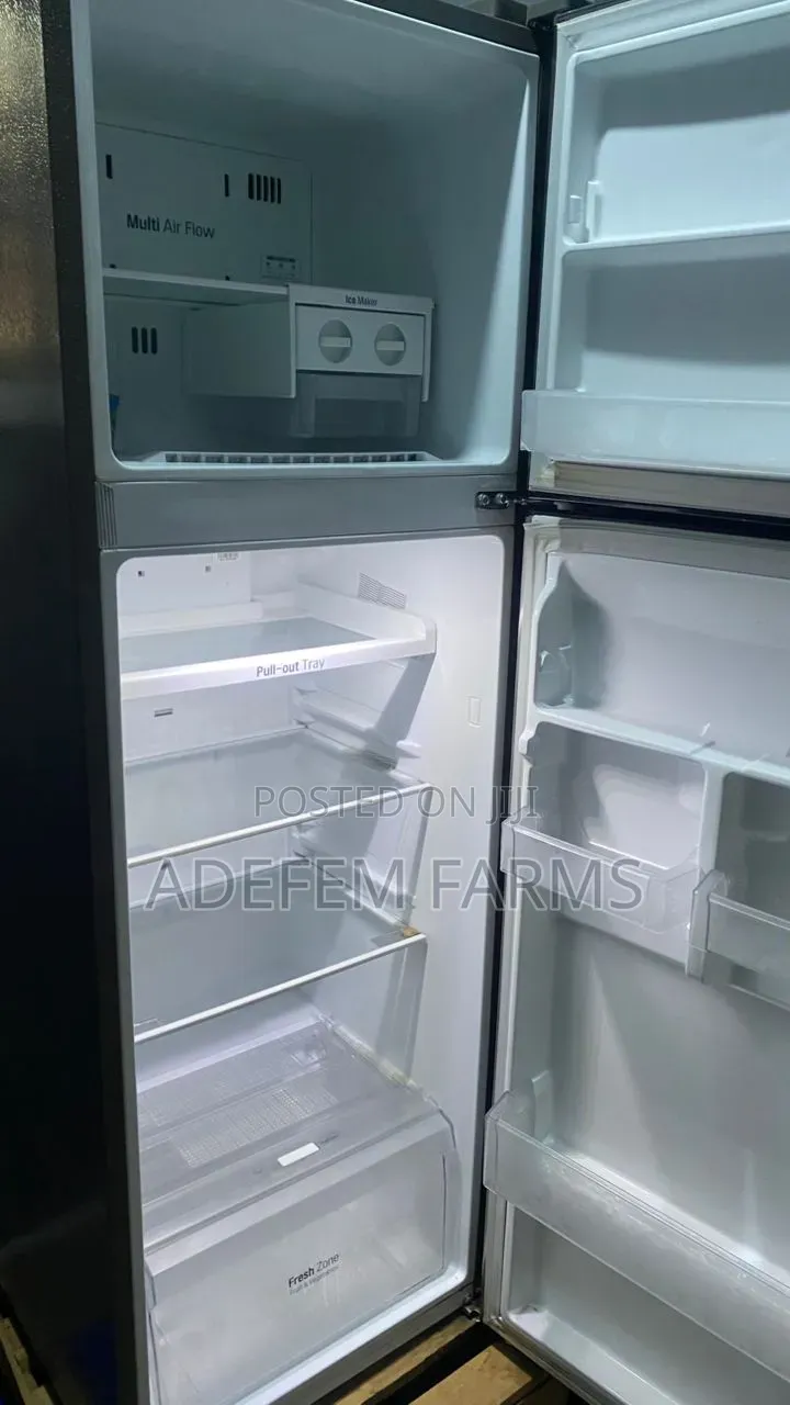 Lg 260l Smart Inverter Double Door Top Freezer Refrigerator