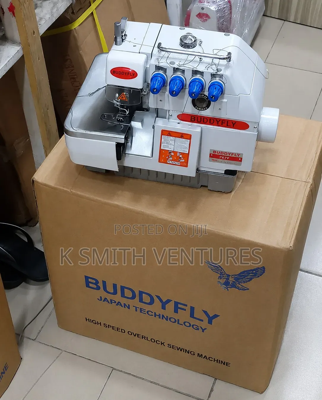 Buddyfly Four Thread Overclock Weaving Industrial Machine Brand New