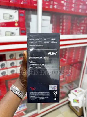 New Itel RS4 256 GB Black