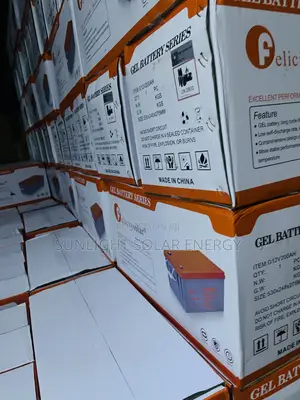 200ah 12v Felicity Solar Gel (Dry Cell) Battery