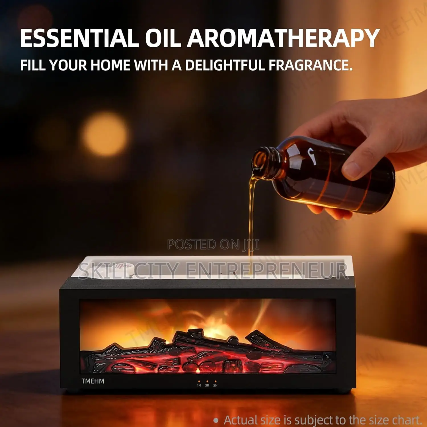 Fireplace Flame Air Diffuser Humidifier