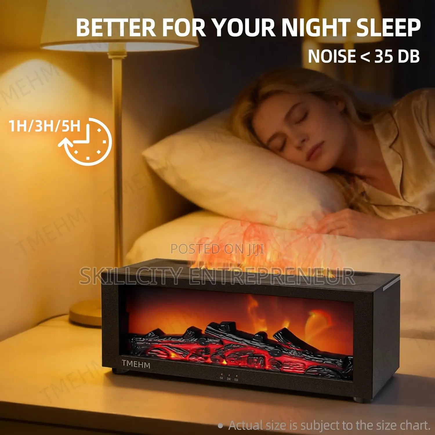 Fireplace Flame Air Diffuser Humidifier