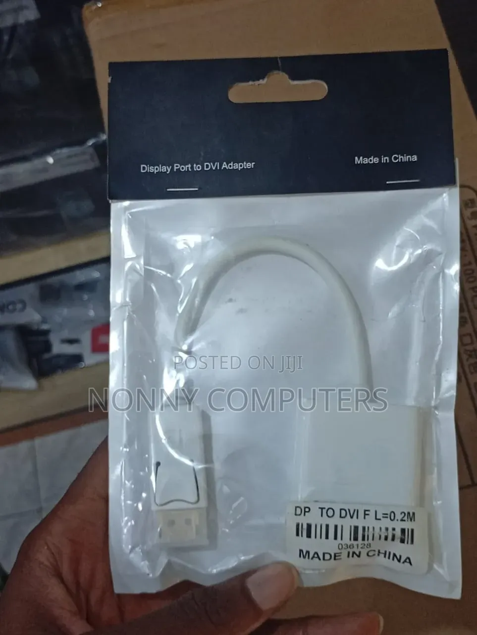 Displayport to Dvi Adapter Cable Converter Dongle