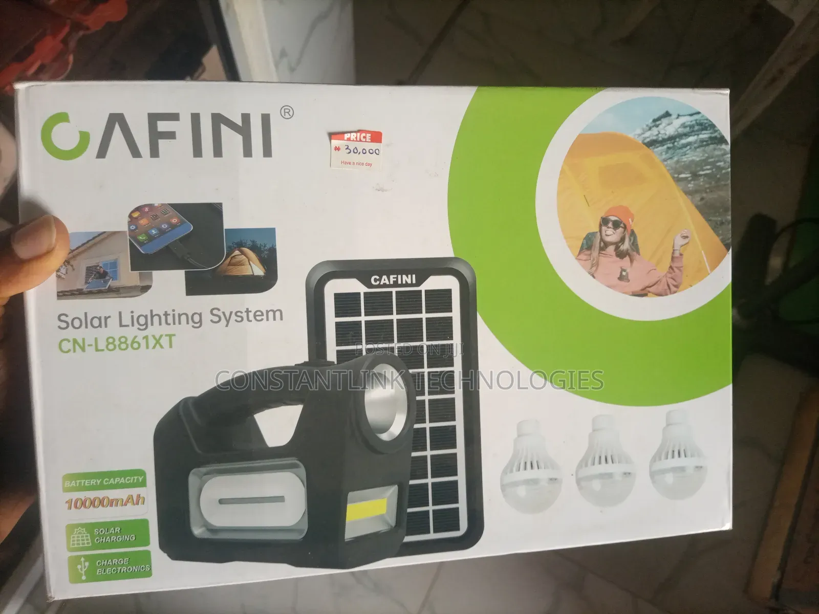 Cafini Cn-L8861xt Solar Lighting