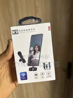 Wireless Lavalier Microphone for Phones Vlogging