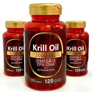 Antarctic Krill Oil 2000mg Omega 3 Epa/Dha With Astaxanthin