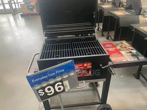 Expert Grill Heavy-Duty 24-Inch Charcoal Grill in Black Finish.