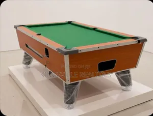 7t New Snooker Board With Coins and Cues