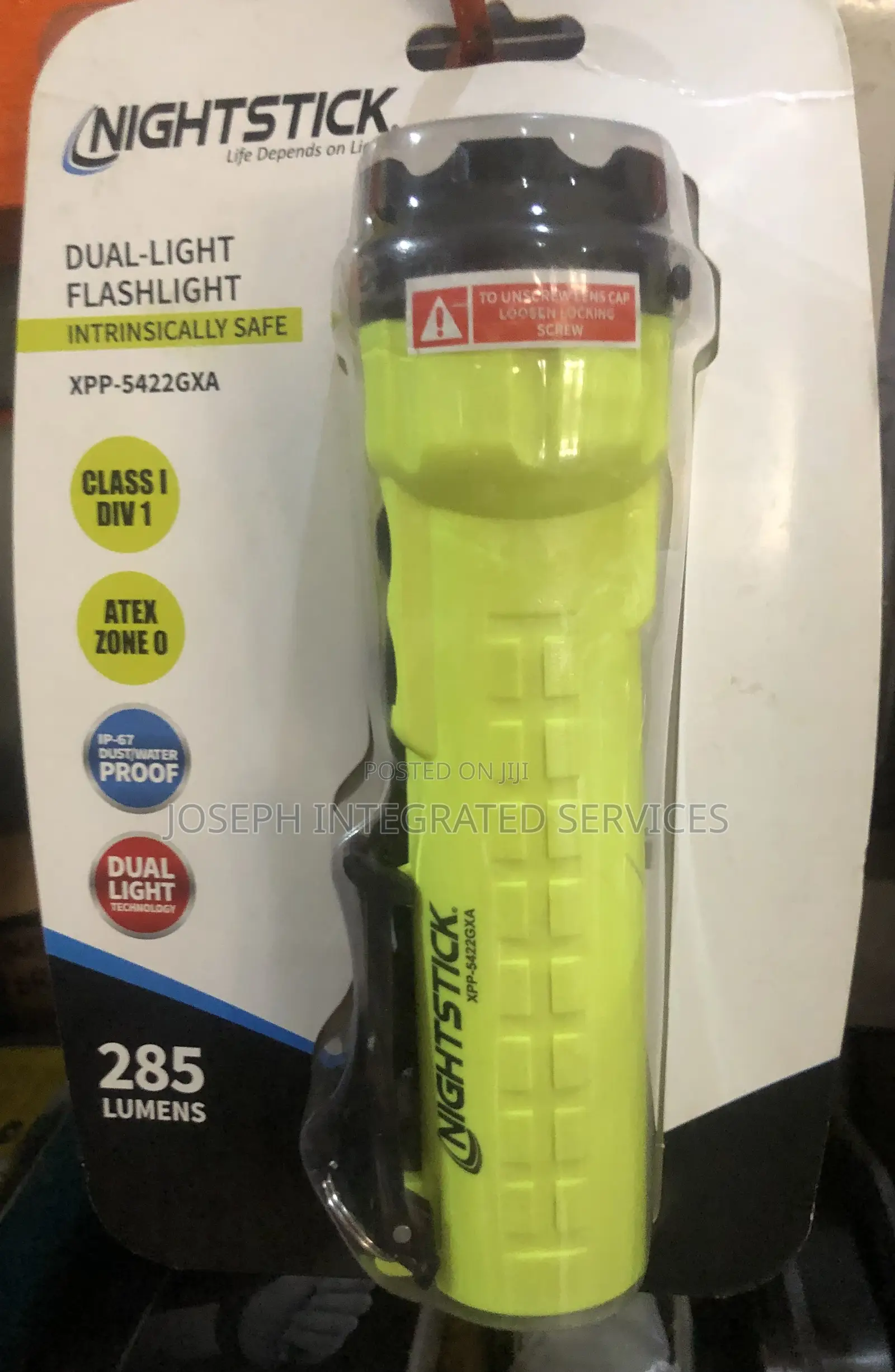 Nightstick XPP-5422gxa Intrinsically Safe Dual-Light Flashlight.