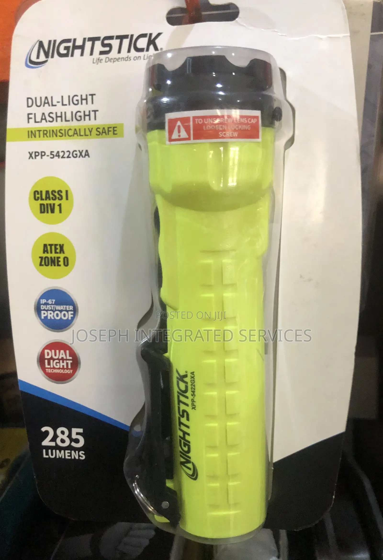 Nightstick XPP-5422gxa Intrinsically Safe Dual-Light Flashlight.