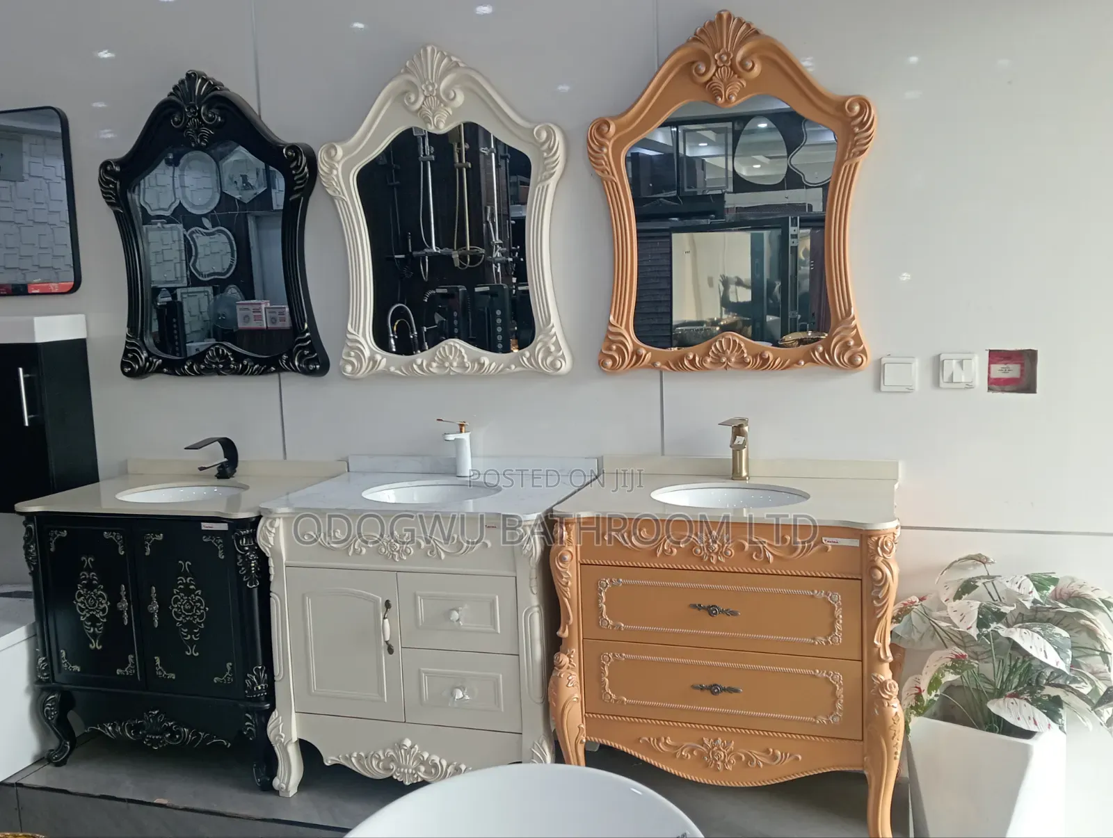Luxury Cabinet Basin Set